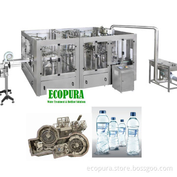 Automatic Water Bottling Machine / Filling Equipment 12, 000b/H@500ml